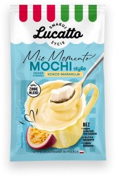 Yuki & Love Lucatto Deser Mochi w proszku o smaku kokos-marakuja 30 g
