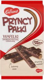 Prince Polo Dr Gerard PryncyPałki Wafelki zdobione mleczną czekoladą 200 g x 12 sztuk