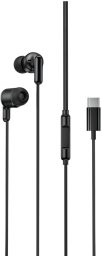 Słuchawki XO Przewodowe USB-C dokanałowe czarne (EP84)