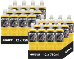 4Move Napój izotoniczny niegazowany o smaku cytrynowym 750 ml x 24 sztuki