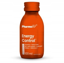Pharmovit PHARMOVIT_Energy Control napój energetyczny Guarana + Yerba Mate suplement diety 100ml (5904703901037)