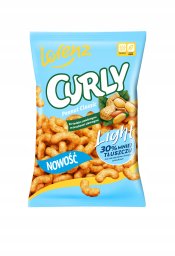 Lorenz Curly Chrupki orzechowe light 100 g x 14 sztuk