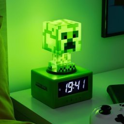 Paladone Lampka gamingowa PALADONE Minecraft Creeper Icon Alarm Clock