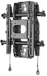 Chief Fusion Small Tilt Wall Mount Single Stud - Zestaw montażowy - do LCD-Display - Czarny - Rozmiar ekranu: 61-81.3 cm (24"-32") (STMS1U)