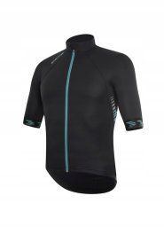 Huub Koszulka rowerowa zeroRH+ Shark black-water green - XL (ICU0424)