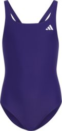 Adidas Kostium kąpielowy dla dzieci V-back fioletowy KS2955 128cm