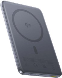 Powerbank Baseus PicoGo Ultra-Slim Magnetic 10000 mAh 27W Szary (Baseus)