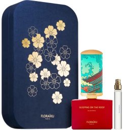 Calvin Klein Set FLORAIKU Sleeping On The Roof EDP spray 50ml + MINIATURA EDP spray 10ml + kosmetyczka (3701123005558)