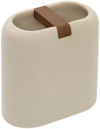 5five Kubek na szczoteczki ARGILEO, 10,8 x 5,6 x 10,2 cm