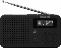 Radio Sencor Cyfrowe DAB+,FM RDS, SRD 7210B Bluetooth 5.0 LCD Akumulator (8590669391295)