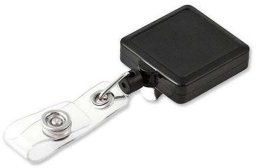 KEY-BAK Retraktor KeyBak ABadge Holder 36 BLACK