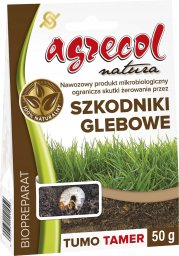 Agrecol Tumo Tamer Preparat na szkodniki glebowe pędraki i turkucie 50g