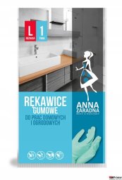 Anna Zaradna Rękawice domowe , rozmiar L, pastelowa zieleń (ST-AZ-046263)