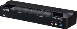 Przełącznik Aten *4-Port USB 3.0 8K DP Dual Display KVMP Switch (4711581520554)