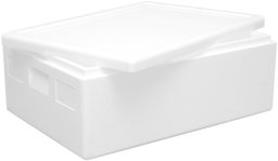 ARPACK Termobox pudełko termiczne styropianowe z pokrywką atest PZH 685x485x265mm 53L Termobox pudełko termiczne styropianowe z pokrywką atest PZH 685x485x265mm 53L (TB.200.TB.PO.STYR)