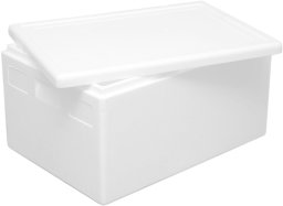 ARPACK Termobox pudełko termiczne styropianowe z pokrywką atest PZH 685x485x365mm 80L Termobox pudełko termiczne styropianowe z pokrywką atest PZH 685x485x365mm 80L (TB.300.TB.PO.STYR)
