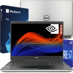 Laptop poleasingowy Dell Precision 7560 i7-11850H 8x4.80GHz RTX A2000M 16 GB DDR4 2TB SSD 15,6" FHD IPS HDMI USB-C Thunderbolt Windows11Pro do pracy kl. A-