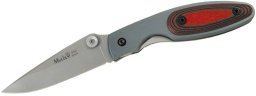 Muela Folding aluminum / red Micarta clip point KMC-7R