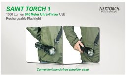 Latarka NEXTORCH Saint Torch 1 ładowalna 1000 Lumens LED