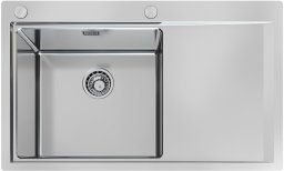 Zlewozmywak Foster Master Filotop 86 cm - Stal szczotkowana, komora lewa (1250052)