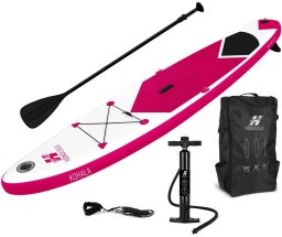 XQMax Zestaw Deska SUP 150KG dmuchana Honolulu 320x76x15CM czerwona