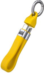 Kabel USB Mobile Origin 240W 40Gbps 8K USB-C Keychain Cable CB17 Yellow (MO-UK-CB17-YLW)