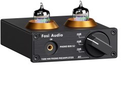 Fosi Audio Box X2 - Przedwzmacniacz, przedwzmacniacz gramofonowy (6976136960232)