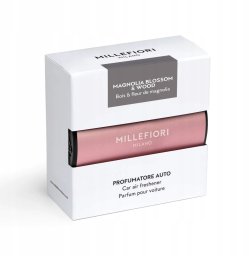 Millefiori Odświeżacz do samochodu Pink - Magnolia Blossom & Wood (18CAR64)