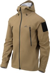 Kurtka męska Helikon-Tex Kurtka Hardshell SQUALL - TorrentStretch - Coyote