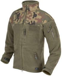 Helikon-Tex Bluza INFANTRY - Fleece - Olive Green/PL Woodland
