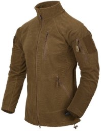 Helikon-Tex Bluza ALPHA TACTICAL - Grid Fleece - Coyote