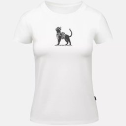 Helikon-Tex T-shirt damski (TactiCat) - Biały (TS-TCT-CB-20-B03)