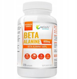 PURASANA (suplementy diety) WISH_BetaAlanine 800mg kapsułki suplement diety (5903351713801)