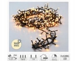 Lampki choinkowe Christmas Gifts Łańcuch świetlny 750 LED Flash Ciepły biały