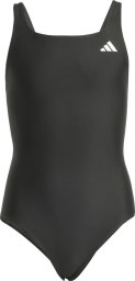 Adidas Kostium kąpielowy dla dziewczynki V-back Swimsuit czarny JM8223 128cm