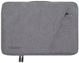 Torba Wozinsky Na laptop WTNP-17G 17" z chowaną rączką - szara (5907769387821)