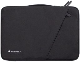 Torba Wozinsky Na laptop WTNP-14B 13-14" z chowaną rączką - czarna (5907769387777)