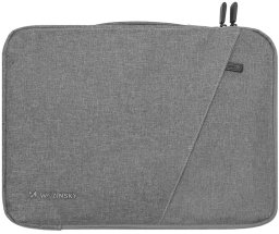 Torba Wozinsky Na laptop WTNP-14G 13-14" z chowaną rączką - szara (5907769387784)