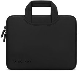 Torba Wozinsky Na laptop WNT-11B 10-11" z chowaną rączką neoprenowa - czarna (5907769388460)