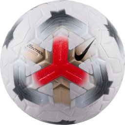 Nike Piłka nożna Control biało-czarno-czerwona IQ0618 100 5