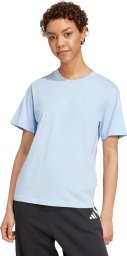 Adidas Koszulka damska Essentials Small Logo jasnoniebieska JY4962 M