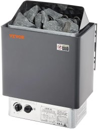 Uniprodo Piec do sauny elektryczny 8kW 400V timer do domu i SPA 110C