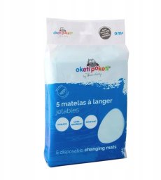Thermobaby Maty do przewijania jednorazowe Oketi Poketi 5 szt 40x60 cm