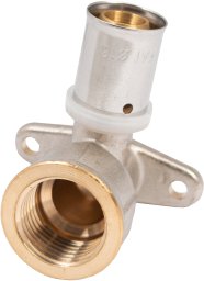 IDMAR Kolano z uchwytem PEX 16 x 1/2" gwint wewnętrzny - system zaprasowywany