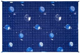 Rebel Kołdra obciążeniowa, koc sensoryczny dla dzieci, 100x150 cm, 3 kg, kosmos (RBY-2000-3)