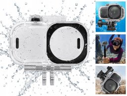 Puluz Obudowa wodoodporna podwodna etui do DJI Osmo Nano do nurkowania wody 45m / PU1085T (SB12028)