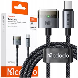 Kabel USB Mcdodo USB-C - MagSafe 3 2 m Czarny (CA-2070)