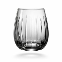 Hengst Szklanka do wody whisky 420ml z linii Edith kolor Grey szlif Vertical 6szt (7110)