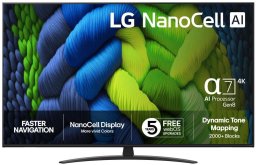 Telewizor LG 65NANO82A6B NanoCell 65'' 4K Ultra HD WebOS 25