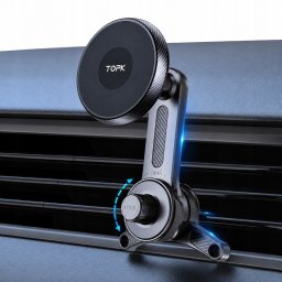 Topk Uniwersalny mocny uchwyt na magnes do samochodu na telefon obracany o 360